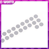 E-WOITD 20Pcs In-ear Earphone Filter Dust Net Earbuds Dust-proof Steel Mesh With Glue 4.0-5.0mm E-WO