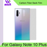 Samsung Galaxy Note 10 Plus Protector Film Carbon Fiber / For Galaxy Note 10+