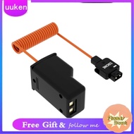 uukendh-my ZGCINE DT-AD200 Dummy Battery with D-Tap Plug Replacement for Godox AD200/ AD200 Pro/ Pro