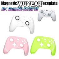 IWUYEAR Replacement Faceplate, Magnetic Screwless Front Shell Cover,  Shockproof Hard PC Game Contro