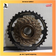 Megareng 7 speed threaded bicycle gear