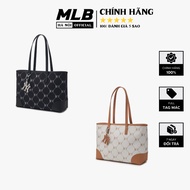 Genuine MLB Bag Diamond Monogram Jacquard Large Tote Bag 3AORL014N Men and Women