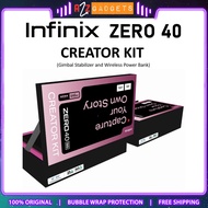 Infinix Zero 40 Creator Kit (Gimbal Stabilizer and 20W Wireless Power Bank)