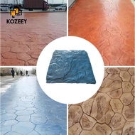 KOZEEY Concrete Stamping Tool, Pouring Floor Stamping Stamp, Stamping Mat, Stromatolite Concrete Cas