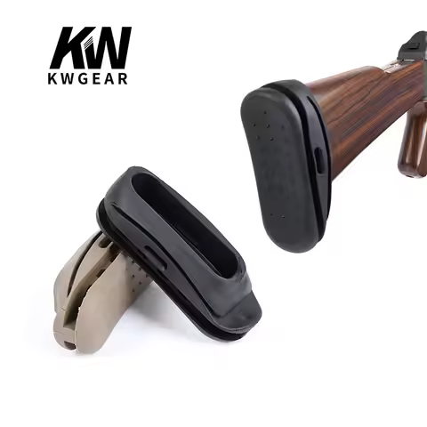 Tactical Airsoft Gun Rifle AK 47 AK74 AK74U SVD AKM Buttstock Stock Pad Shockproof Rubber Gunstock C