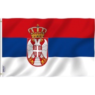 Anley 3x5 Feet Serbia Flag