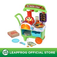 LeapFrog Build-a-Slice Pizza Cart | Pretend Play | Role Play | Learning Toys | Kitchen Play Set | 3-6 Years | 3 Months Local Warranty