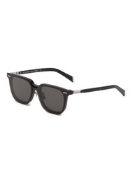 A. SOCIETY ACETATE METAL SQUARE SUNGLASSES