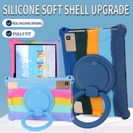 360 Degree Rotatable Cover For Samsung Galaxy 12 Inch Tablet P20 Soft Silicone Case Shockproof Sweatproof Cover