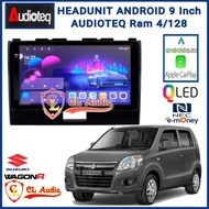 Unit Android Audioteq 9 Inch Suzuki Karimun wagon R 2010-2018 Pnp