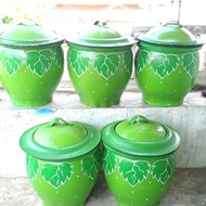 TEMPAT SAMPAH KARET WARNA HIJAU MOYIF/ BAK SAMPAH KARET/ TEMPAT SAMPAH UNIK/ TEMPAT SAMPAH KEREN