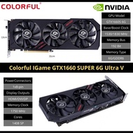 NVIDIA Colorful Igame GTX1660 Super 6G Ultra V GDDR6 Graphic card GPU