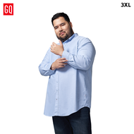 GQ Bear Size Oxford Shirt™ เสื้อเชิ้ตออกซ์ฟอร์ดไซซ์ใหญ่ สไตล์คลาสสิก