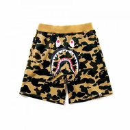 Genuine NEW Bape Shark Head 3d Print Shorts Trendy Brand Shark Summer Cross-border New Mens Shorts C