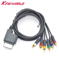 High quality cable for X360 X 360 Console HD TV Component Composite Cord AV Audio Video Cable Repair Accessories
