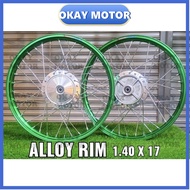 chrome hub alloy rim lidi chrome alloy rim set wave125 lc135 y125 kriss1 ex5dream dash ex5 c70 y110 