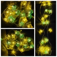 Lampu Raya Ketupat LED Berkelip Adjustable 6 meter panjang (19 feet/8.22 inch) 18 biji Lip Lap