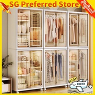 Installation-free Wardrobe clothes wardrobe Folding Wardrobe wardrobe cabinet plastic wardrobe Simpl