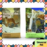 ♨TOTW Taste of The Wild 1kg Repack Makanan Kucing Wild of the Taste Rocky Mountain Canyon River Cat 