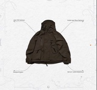 孤僻 GoopiMADE Goopi made VI-G93P Formula-G Formula Mountain Parka Jacket Size 3 Rusty Iron 風褸 外套 日系 N