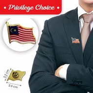 [BUY 1 PIN FREE 1 PIN] Malaysia Collar Pin Malaysia Flag Collar Pin Brooch | Collar Pin Bendera