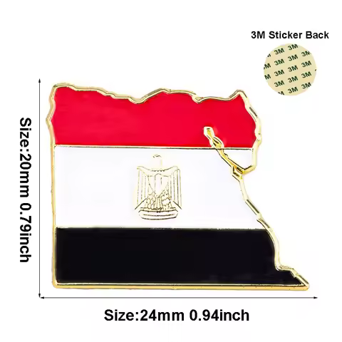 Egypt Saudi Arabia Middle East Mobile Phone 3M Sticker Badge Metal Pin Broooches Pins