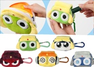 Keroro 軍曹 耳機保護套 tamama giroro 迷你袋 dororo Kululu 曹長 二等兵 傻瓜青蛙 掛包 鎖匙扣 毛公仔 斜孭袋 袋仔 卡套