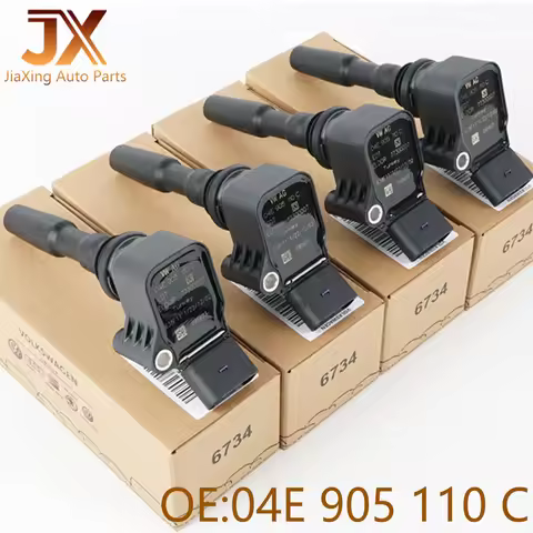 04E905110C 4 PCS Ignition coil For EA211 Audi A1 A3 VW POLO GOLF MK7 Skoda Yeti Fabia New Tiguan Pas