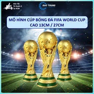 Football trophy model 13cm / 27cm high Exquisitely crafted - 332