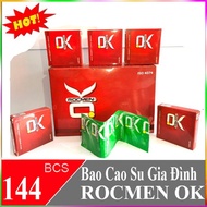 OK Rocmen condoms 144 pieces for home and hotel