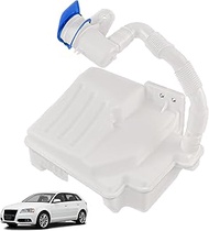 Front Side Windshield Washer Reservoir Tank with Cap Compatible with 2005-2016 Audi A3 Quattro Volks