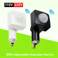 2PCS AC220V 110V Human Motion Sensor Smart Home PIR Motion Sensor Detector PIR Motion Sensor Adjusta