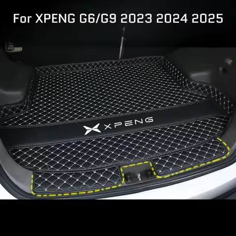 Car Trunk Mat for XPENG G6 XPENG G9 2023 2024 2025 Accessories Main Pad Retrofitting The Special Car