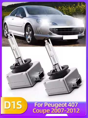 Roadsun 35W 6000K 12V Light Bulbs Car Headlight HID Xenon Lamp D1S Headlamp For Peugeot 407 Coupe 20