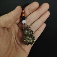 Bronze Brass Fushou Gourd Bell Pendant Pendant Bat More Sons Duofu Hollow Copper Gourd Pendant Keych