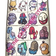 Fancy Eraser Pokemon 48pcs