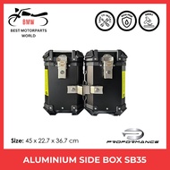 PROFORMANCE SB35 Aluminium Side Box for motorbike