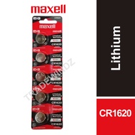 🔥Original Maxell Lithium Cell  Battery CR1620 Remote Battery Watch Battery Super Heavy Duty