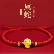 Horse Year Hand Rope 本命年 红绳手链 马年手绳 新款蛇年十二生肖本命年红绳手链纯手工编织五福蛇年大吉情侣礼物 .m 0dxTz2gV9T0227