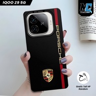 IQOO Z9 5G Premium Hologram IMD Casing - Softcase IMD hybrid Motif Porsch3 UV Printing IQOO Z9X 5G |