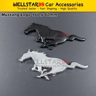 Mustang Logo Emblem Metal Ford