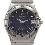 【日本直送】歐米茄 OMEGA Constellation 腕錶 1512.40 不鏽鋼 石英 指針式 藍色錶盤 男款【二手】
