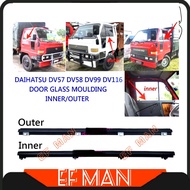 DAIHATSU DELTA DV57 DV58 DV99 DV116 LORRY DOOR GLASS MOULDING RUBBER INNER OUTER LORI SPARE PARTS CE