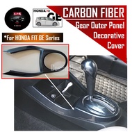 🔥SG SELLER🔥 Honda Jazz/Fit GE GE6 GE8 2008-2014 Gear Shift Panel Cover Carbon Fiber Border Trim Car Accessories