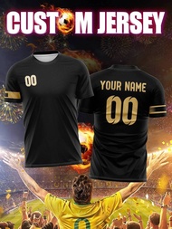 Class Team Custom Number Football Jersey, Father Son Matching Set, Family Football Jersey Kit