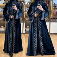 ABAYA ORI ABAYA DUBAI TURKEY 982 GAMIS terlaris terbaru BEST seller