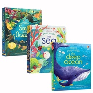 Milu Usborne Peep ภายในทะเล Peep มหาสมุทรลึกเด็กหนังสือนิทานหนังสือภาษาอังกฤษเดิม