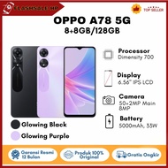 [ New] Oppo A78 4G Ram 8/256 Gb &amp; Oppo A78 5G Ram 8/128 Gb Bergaransi