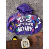 [Hoodie] Hoodie Zipper Hoodie Men Hoodie American Hoodie Loose Hoodie University T Zipper Hoodie Ret