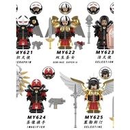 Warhammer 40K Battle Nun Martyr Twin Virgin Seraph Assembled Building Block Minifigure Toy MY621 CEJ